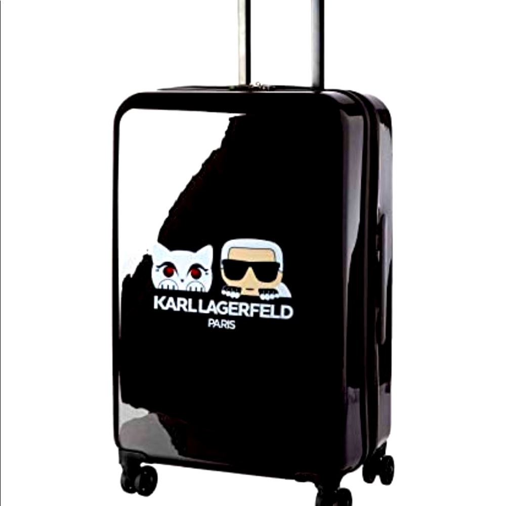 Karl Lagerfeld Kat & Karl Expandable Carry-On